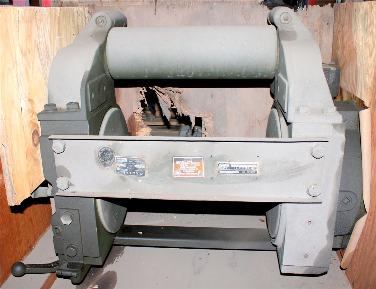 Front Bumper Mounted 20,000 lb Power Take Off Winch M54 M809